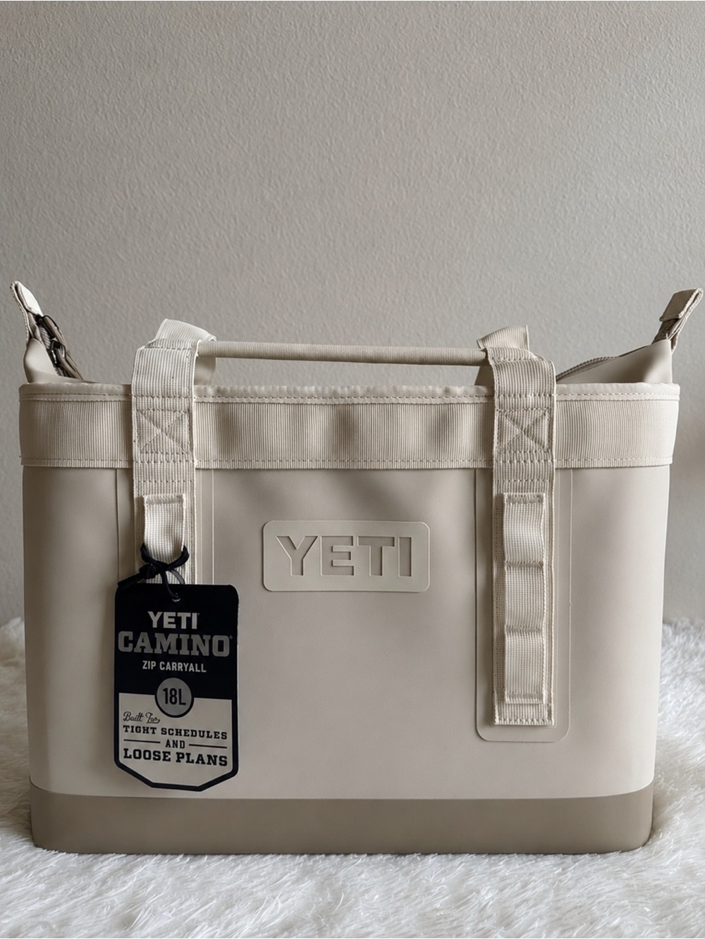 YETI Camino 18L Zip Carryall Tote Bag - Cape Taupe